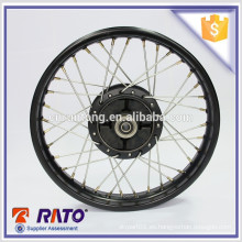 China Profesional 1.4 * 17 mejor precio rueda de radio de la motocicleta para 70cc